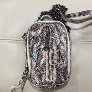 Aimee Kestenberg Iridescent Snakeskin Mini Bag